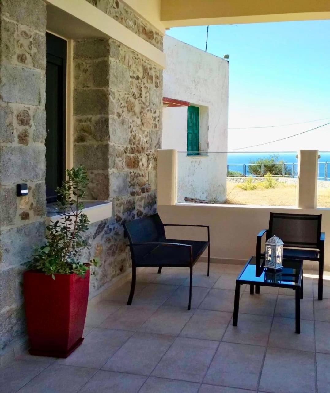 Capostango Apartments - Stunning Views Of Libyan Sea Ano Rodhakinon エクステリア 写真
